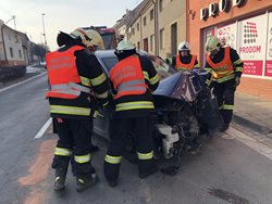 VIDEO/Dopravní nehoda se zraněním - Dub nad Moravou