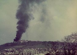Vzpomínka čtyřiceti let od požáru Svaté Hory