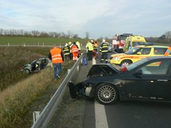 Dopravní nehoda na obchvatu Staňkova