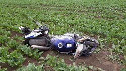 Tragická nehoda motocyklisty na obchvatu Olomouce