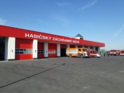 Ve Znojmě stojí nová hasičská stanice