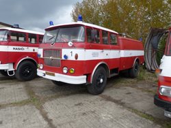 Ojedinělá akce Technického muzea v Brně propojí tento víkend výstavu hasičské techniky s živou prezentaci hasičů
