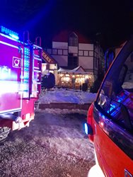 Požár v kuchyni restaurace ve Špindlerově Mlýně