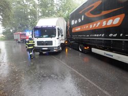 Páteční dopravní nehody v Královéhradeckém kraji 