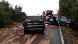 Pět pátečních dopravních nehod v Plzeňském kraji se zraněním v průběhu hodiny