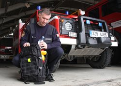 Novinka ve výbavě profesionálních hasičů, členů Týmu posttraumatické péče