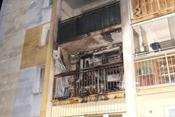 Požár ostravského balkonu za 400 tisíc korun