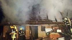 Požár stodoly likvidovalo devět jednotek požární ochrany