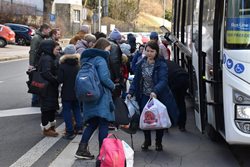 Volyňští Češi, prchající před válkou na Ukrajině, jsou ubytováni v Ústí nad Labem