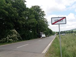 Vážná nehoda linkového autobusu u Střílek na Kroměřížsku