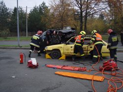 Dvě společná cvičení českých a polských hasičů na Krnovsku