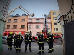 Požár domu v centru Mladé Boleslavi způsobil čtyřmilionovou škodu