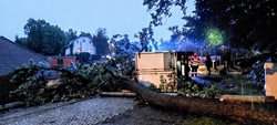 Aktualizace zásahů noční bouřky (info k 6. hodině)
