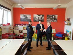 Ministr vnitra navštívil Krajské ředitelství HZS Jihočeského kraje