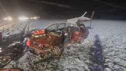 Ranní dopravní nehoda u Třebešova na Rychnovsku měla tragické následky