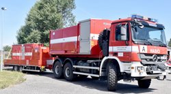 Na žádost kolegů z Ústeckého kraje posílají karlovarští hasiči do Hřenska velkoobjemové čerpadlo