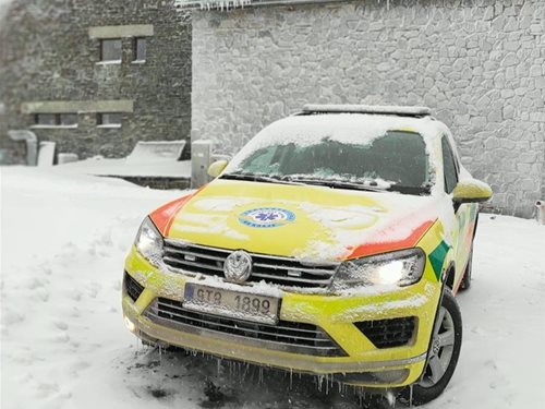 Podchlazení osob výrazně zatížilo záchranáře během mrazivých dnů