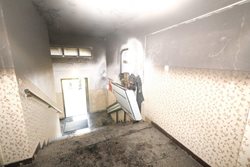 Požár plošiny v karvinském domě za čtvrt milionu korun