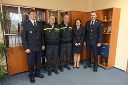 Tři kolegové opouští  řady hasičů Zlínského kraje 