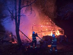 Požár stodoly způsobil velkou škodu