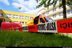 Zkušení hasiči dekontaminovali část Městské nemocnice Ostrava