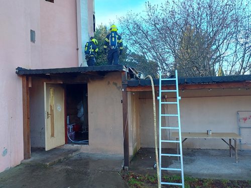 Požár kotelny způsobil značné škody a vyžádal si rychlý zásah hasičů