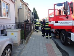 Požár zasáhl sklepní prostory rodinného domu v Kroměříži