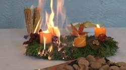  Požár na Silvestra  adventního věnce uhasil soused ještě před příjezdem hasičů