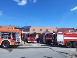 Dva požáry s vážnými následky