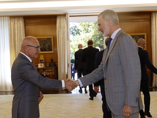 Španělský král poděkoval za pomoc při hašení ničivých požárů