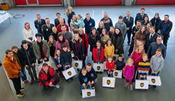 Autoři nejlepších modelů hasicích přístrojů si včera převzali ceny