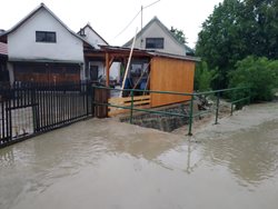 Silný déšť a bouřky se přehnaly Zlínským krajem