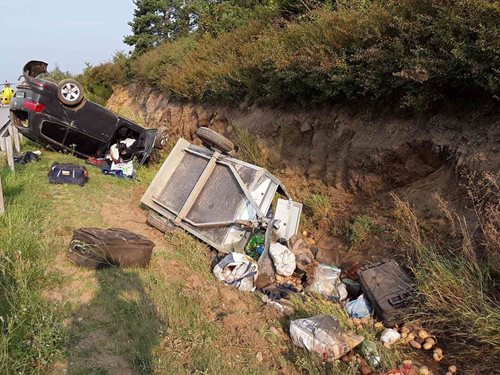 Nehoda na dálnici D1 si vyžádala zranění
