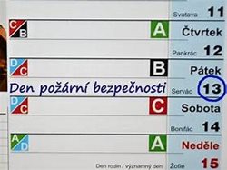 Hasiči se pokusí v pátek 13.dubna zlomit pověru o nešťastném pátku. 