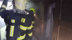Požár sazí v komíně způsobil škodu za dvě stě tisíc korun