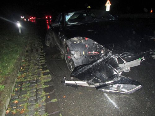 Nehoda tří vozidel blokovala dopravu z Březnice ve směru na Zlín