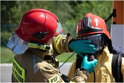 Čeští a polští hasiči cvičili zásahy na nebezpečné látky