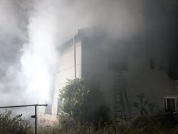 Tragický požár rodinného domu na Berounsku