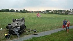 Hasiči Olomouckého kraje současně zasahovali u dvou dopravních nehod