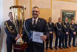 Michal Brousil obdržel ocenění za vítězství v Českém poháru TFA za rok 2023