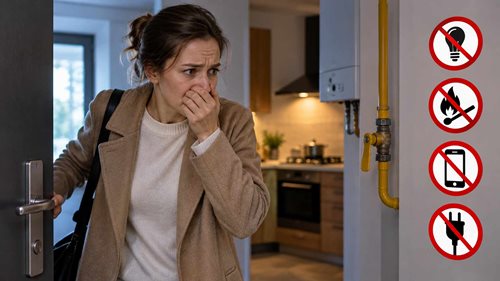 Přijdete domů a ucítíte plyn. Jedna běžná reakce může situaci ještě zhoršit