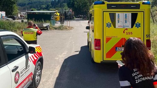 Nehoda během Barum Czech Rally Zlín. Dva zranění skončili v nemocnici, pro jednoho letěl vrtulník