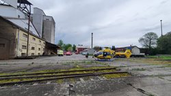 Záchrana muže ve Vysokém Mýtě