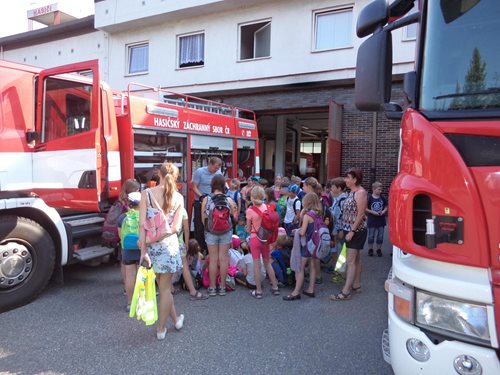 Otevřené dveře u profesionálních hasičů v Písku a Milevsku