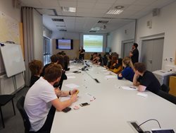 Hasiči v Praze uspořádali seminář pro studenty Policejní akademie České republiky