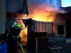 V Blansku a Bzenci jsme zasahovali u požárů budov