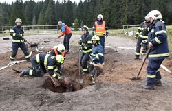 Kůň se v Přebuzi propadl do starého důlního díla