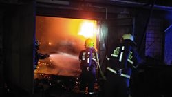 Při požáru kovárny uchránili hasiči majetek za 10 milionů