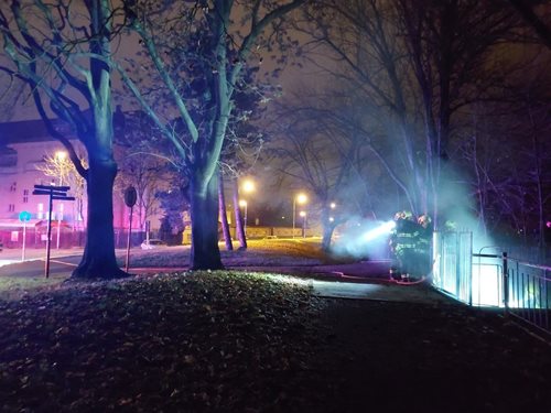 Tragický požár v podzemním kolektoru si vyžádal lidský život