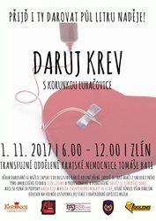 Profesionální i dobrovolní hasiči ze Zlínského kraje první listopadový den darují krev